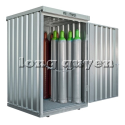 Tủ sắt để bình khí - Nội Thất Long Quyền - Công Ty TNHH Sản Xuất & Thương Mại Long Quyền